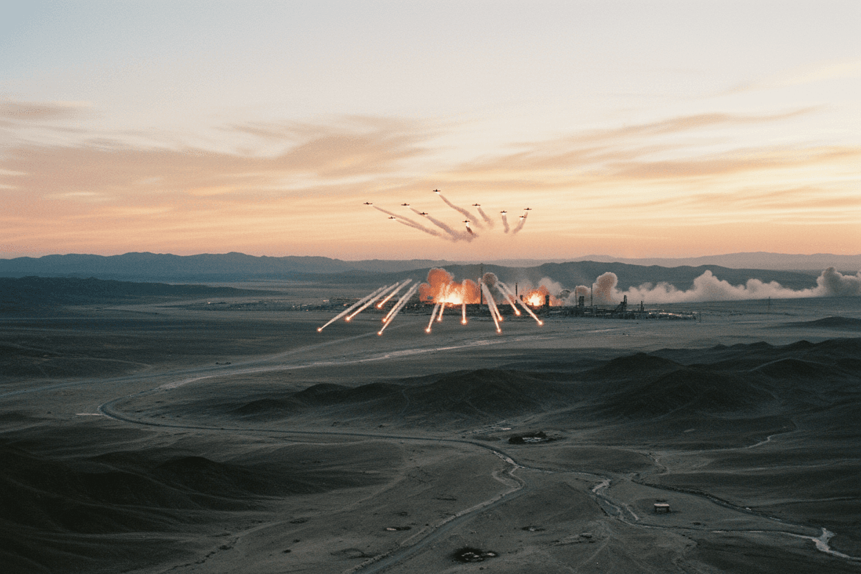 US-Israel Launch Coordinated Strikes Against Iran as Middle East Tensions Explode